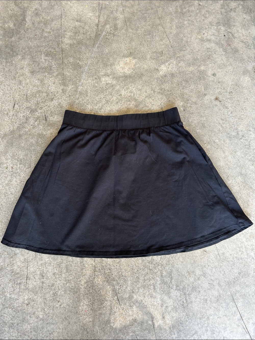 Pact Black Skirt